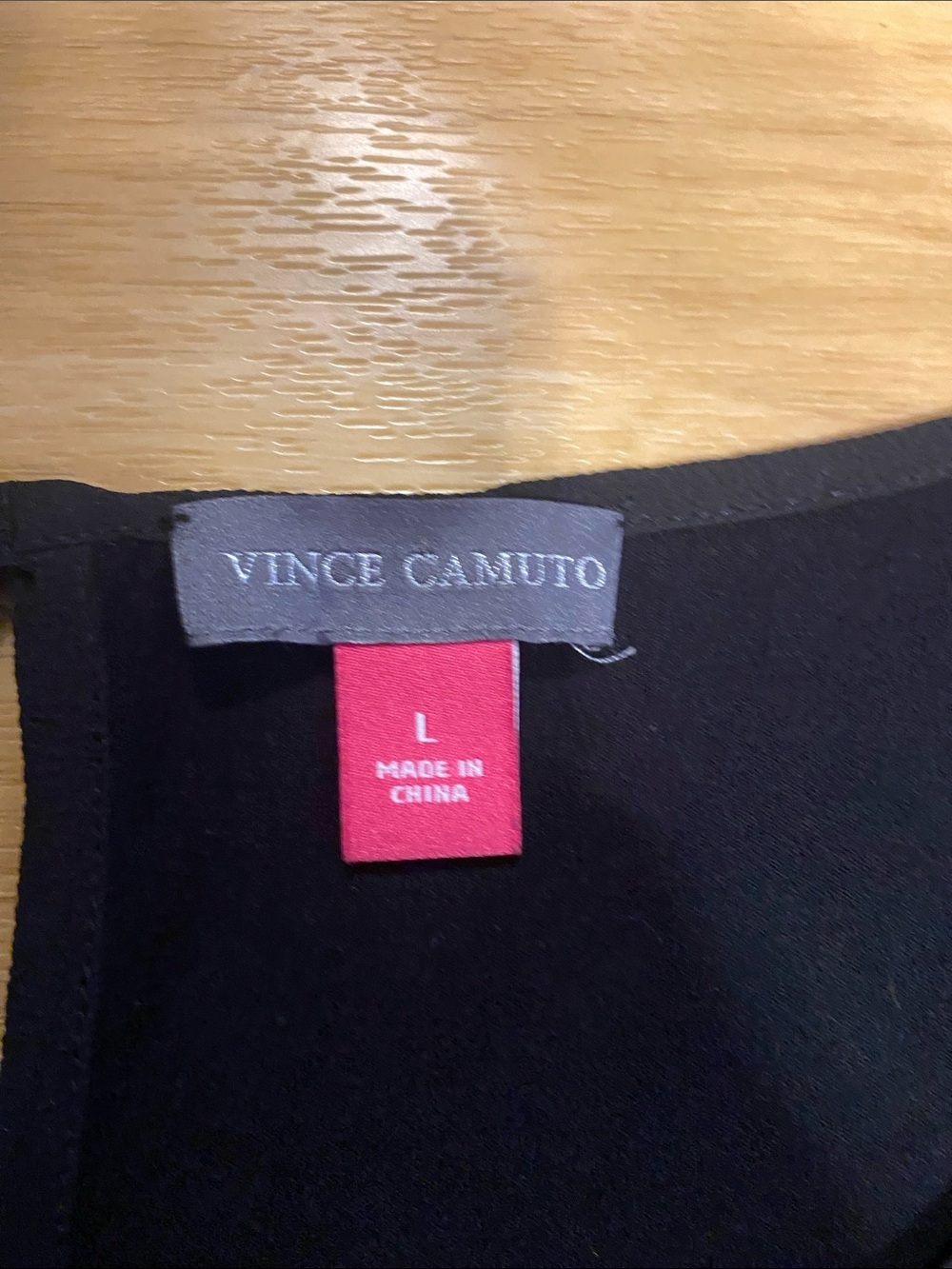 Bundle JM Collection 14P linen slacks w Vince Camuto size L blouse - Picture 6 of 7